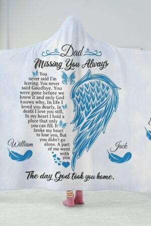 Personalized Wearable Hooded Blanket for Adult for Kids