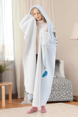 Personalized Wearable Hooded Blanket for Adult for Kids