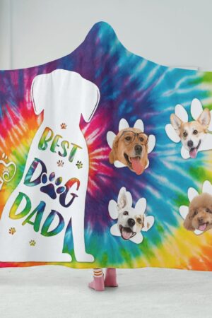 Personalized Wearable Hooded Blanket for Adult for Kids