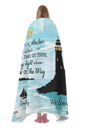 Personalized Wearable Hooded Blanket for Adult for Kids