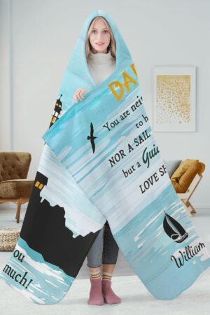 Personalized Wearable Hooded Blanket for Adult for Kids