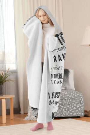 Personalized Wearable Hooded Blanket for Adult for Kids