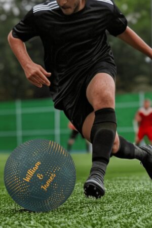 PU Sports Icon For All Over Printing Soccer Ball