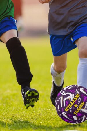 PU Sports Icon For All Over Printing Soccer Ball