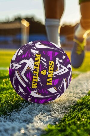 PU Sports Icon For All Over Printing Soccer Ball