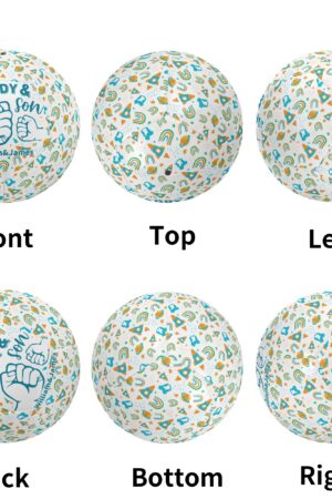 PU Sports Icon For All Over Printing Soccer Ball