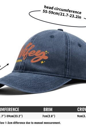 Front Printing Outdoor Baseball Cap Denim Style Hat in US (Free Shipping and Shipped in US)