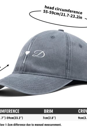 Front Printing Outdoor Baseball Cap Denim Style Hat in US (Free Shipping and Shipped in US)