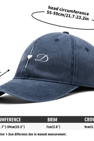 Front Printing Outdoor Baseball Cap Denim Style Hat in US (Free Shipping and Shipped in US)