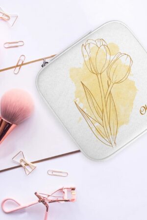 Square Jewelry Box Jewelry Organizer with Mirror for Her