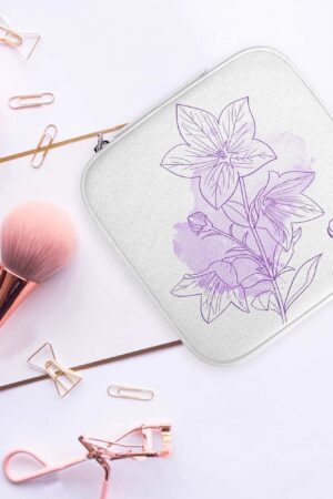 Square Jewelry Box Jewelry Organizer with Mirror for Her