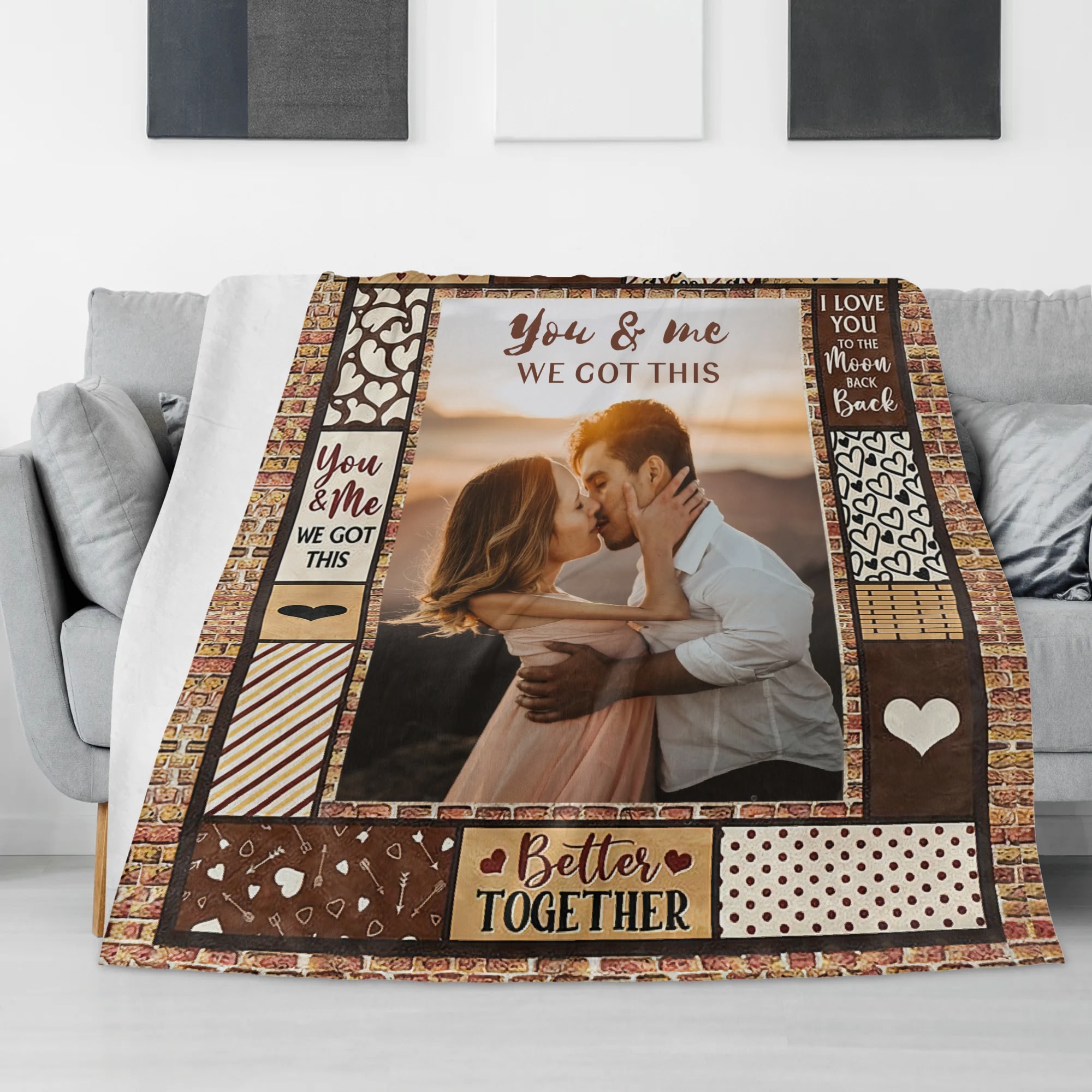 Made in the USA by Multiple Size Flannel Breathable Blankets (Free Shipping and Shipped in US) - Image 3