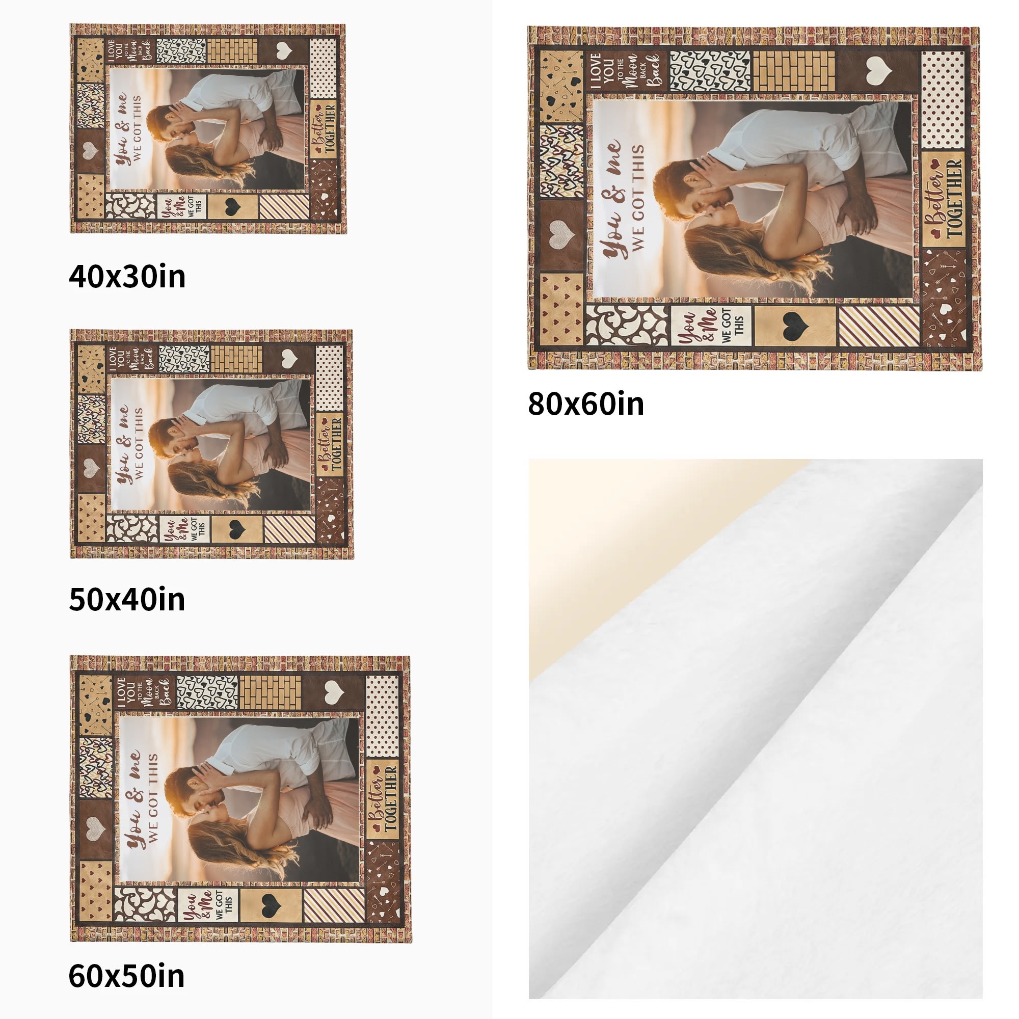 Made in the USA by Multiple Size Flannel Breathable Blankets (Free Shipping and Shipped in US) - Image 7