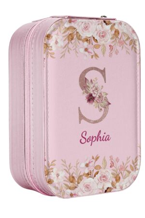 Custom Jewelry Box Makeup Box With LED Light For Women