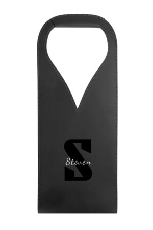 PU Leather Wine Bag Party Accessories with Handle