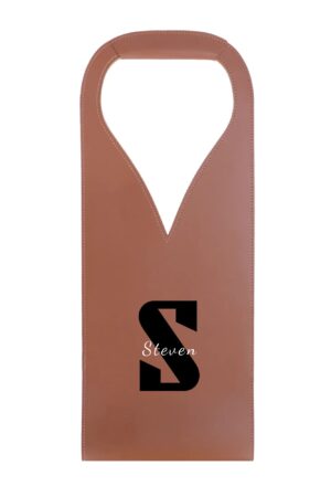 PU Leather Wine Bag Party Accessories with Handle