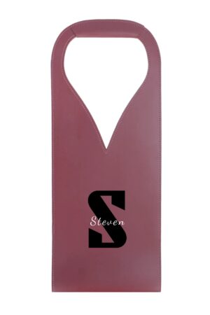 PU Leather Wine Bag Party Accessories with Handle