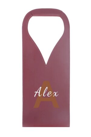 PU Leather Wine Bag Party Accessories with Handle