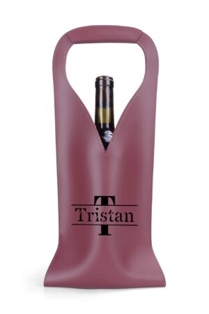 PU Leather Wine Bag Party Accessories with Handle