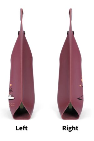 PU Leather Wine Bag Party Accessories with Handle