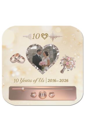 Personalized Magnetic Photos Gifts Fridge Stickers 4 Pcs