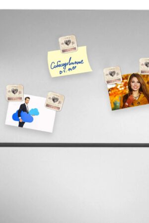 Personalized Magnetic Photos Gifts Fridge Stickers 4 Pcs