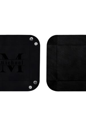 Custom Designs for PU Leather Valet Tray with Jewelry Key Coin Glasses Tray