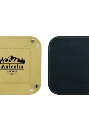 Custom Designs for PU Leather Valet Tray with Jewelry Key Coin Glasses Tray