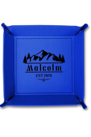 Custom Designs for PU Leather Valet Tray with Jewelry Key Coin Glasses Tray