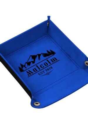 Custom Designs for PU Leather Valet Tray with Jewelry Key Coin Glasses Tray