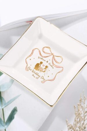 Custom Ceramic Square Dinner Plates Appetizer Plates 1 Pcs ,2 Pcs, 4 Pcs