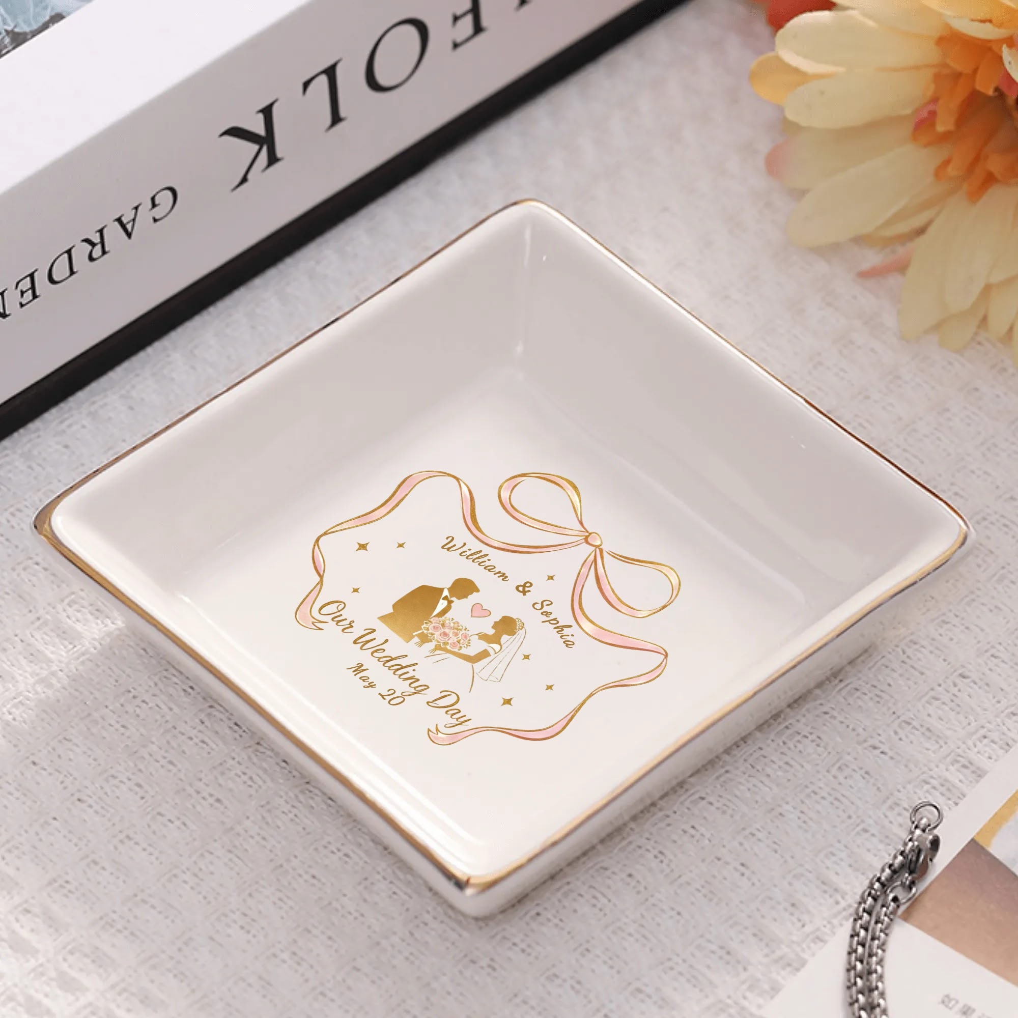 Custom Ceramic Square Dinner Plates Appetizer Plates 1 Pcs ,2 Pcs, 4 Pcs - Image 4