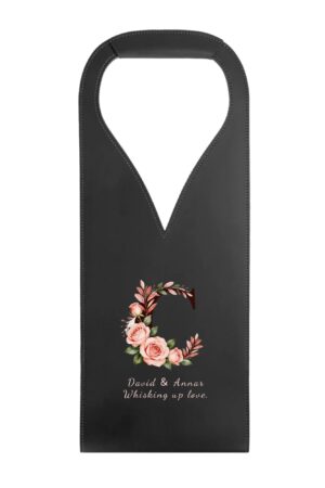 PU Leather Wine Bag Party Accessories with Handle