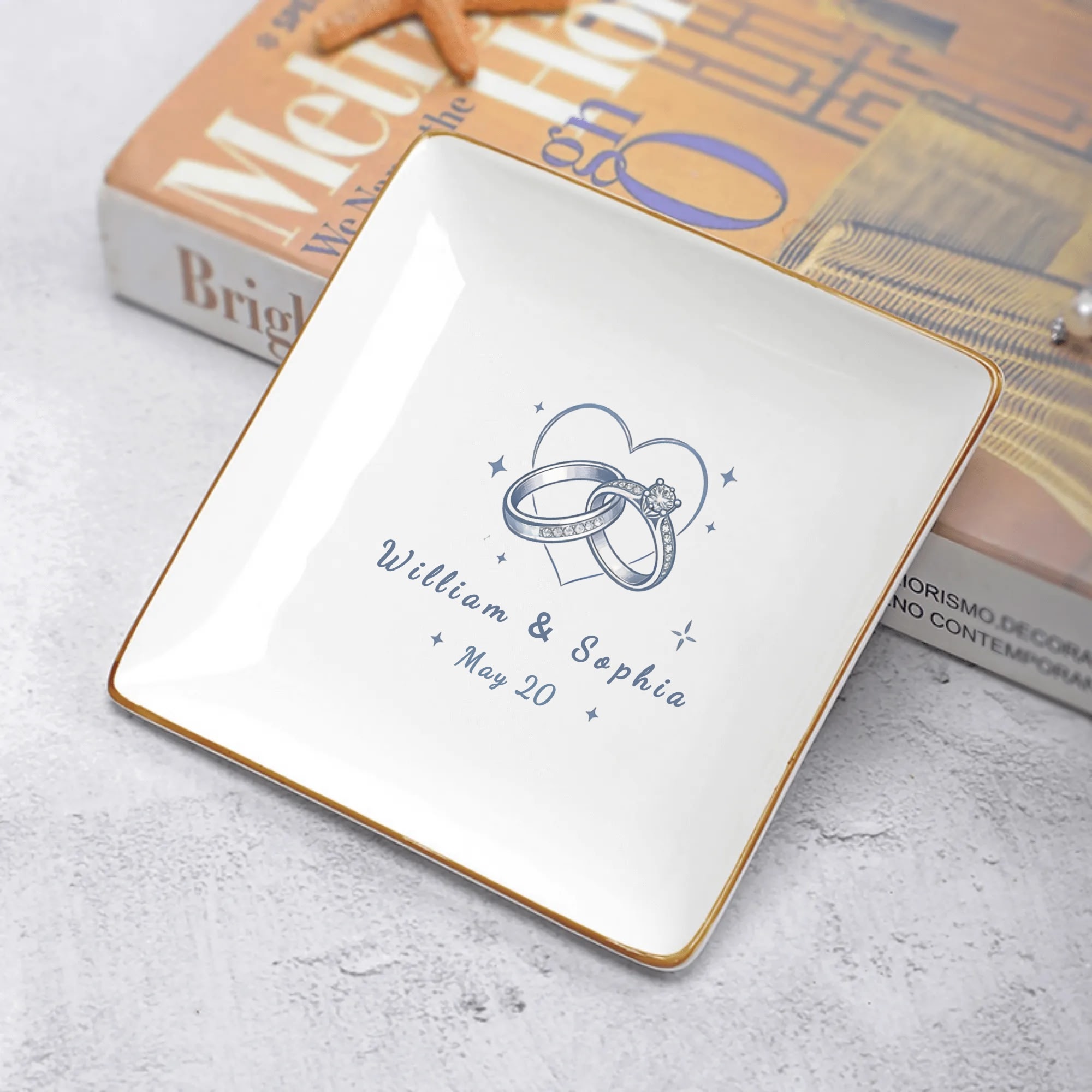 Custom Ceramic Square Dinner Plates Appetizer Plates 1 Pcs ,2 Pcs, 4 Pcs - Image 3