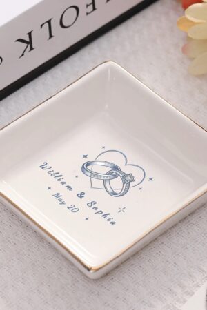 Custom Ceramic Square Dinner Plates Appetizer Plates 1 Pcs ,2 Pcs, 4 Pcs