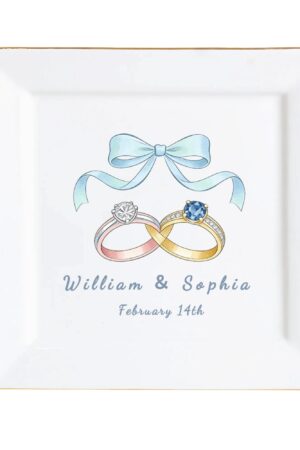 Custom Ceramic Square Dinner Plates Appetizer Plates 1 Pcs ,2 Pcs, 4 Pcs