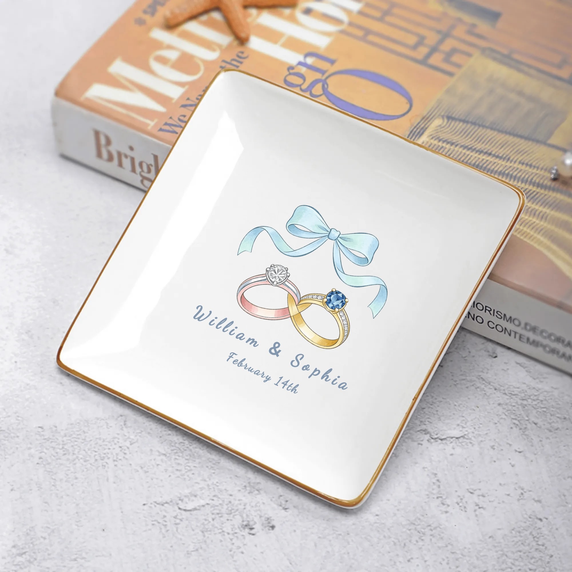 Custom Ceramic Square Dinner Plates Appetizer Plates 1 Pcs ,2 Pcs, 4 Pcs - Image 3