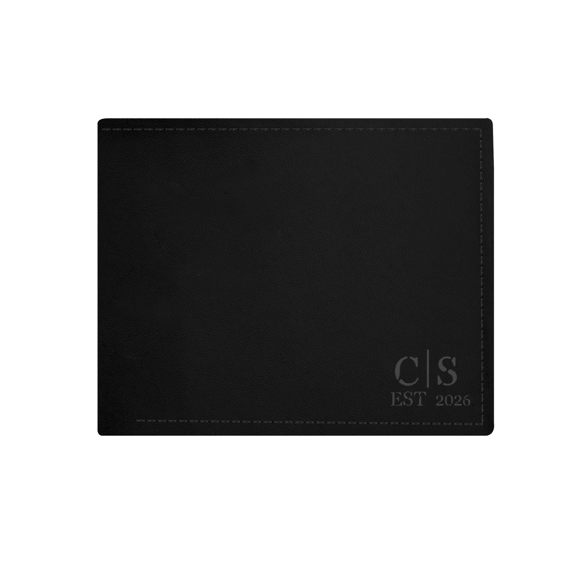 Men's Minimalist Top-Grain Leather Wallet Paper Folded Wallet - Image 2