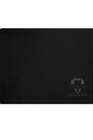 Men's Minimalist Top-Grain Leather Wallet Paper Folded Wallet
