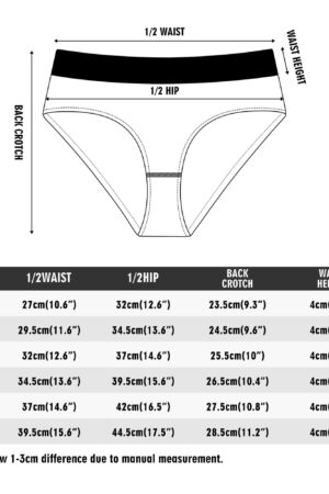 Women's Mid Waisted Briefs