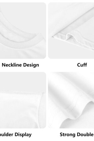 Men's Cotton Front & Back Printing T-Shirt