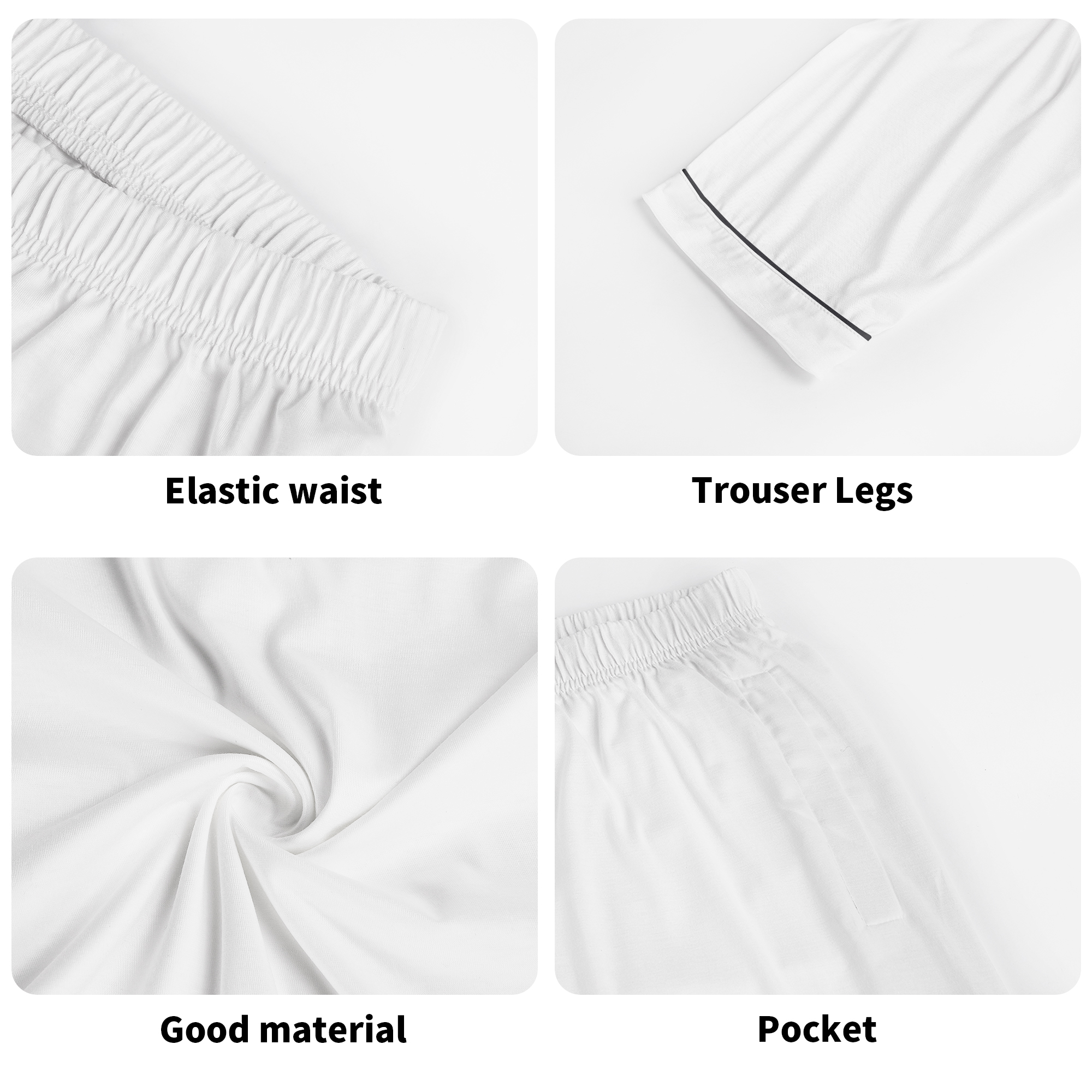 Children's Long Sleeve Nightwear Pajama Set with Pockets - Image 25