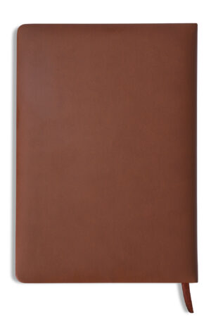 Engraved Brown Notebook Custom Journals Diary Gift for Friends Family