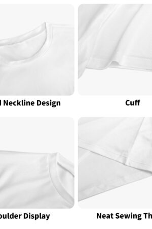 Children's Loose Fit Short Sleeve T-Shirt Pull on Tees