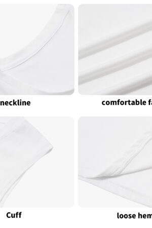 Men's Loose Fit Sleeveless Tank Top Muscle T-Shirt