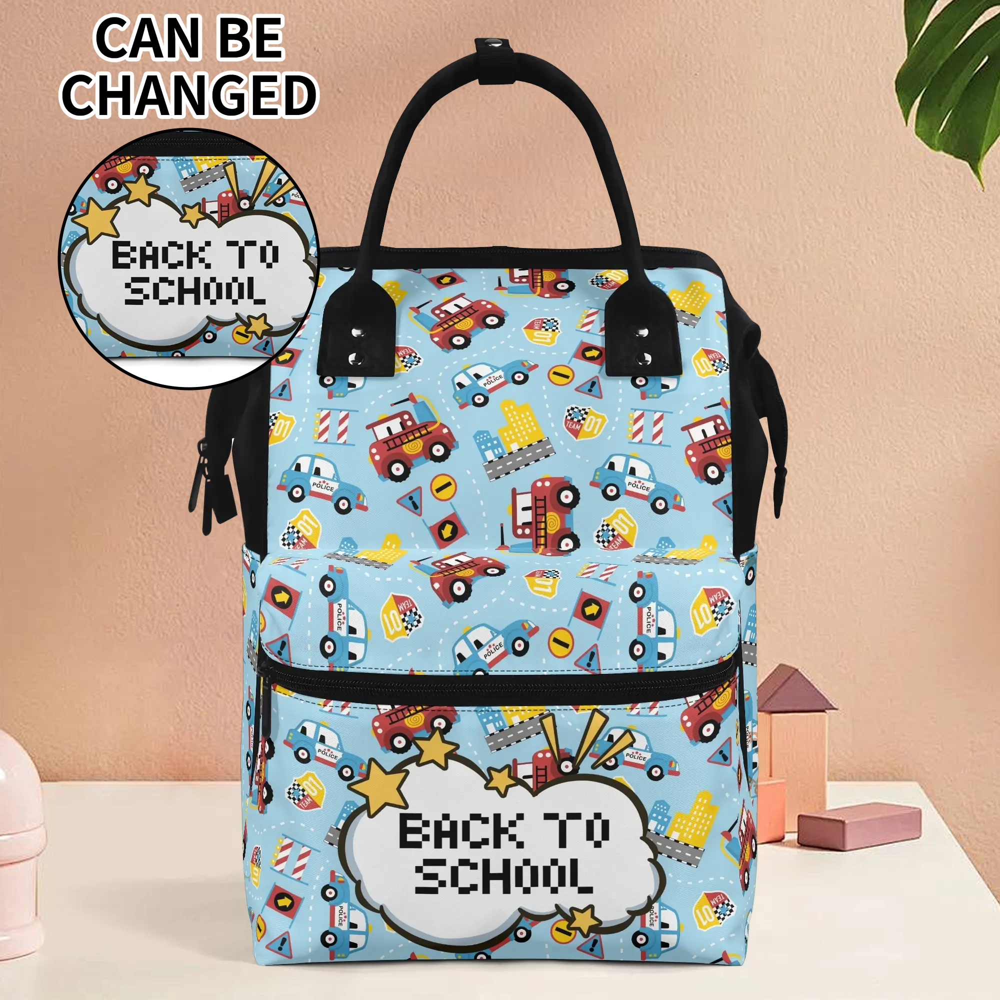 Large Capacity Diaper Bag Mummy Backpack Nursing Duckbilled Backpack