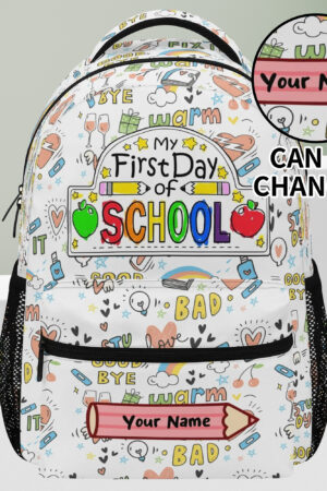 New 15 Inch Casual Style School Backpack