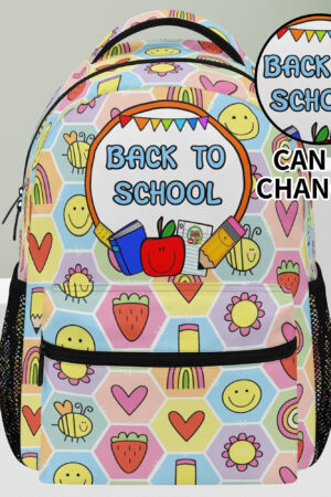 New 15 Inch Casual Style School Backpack