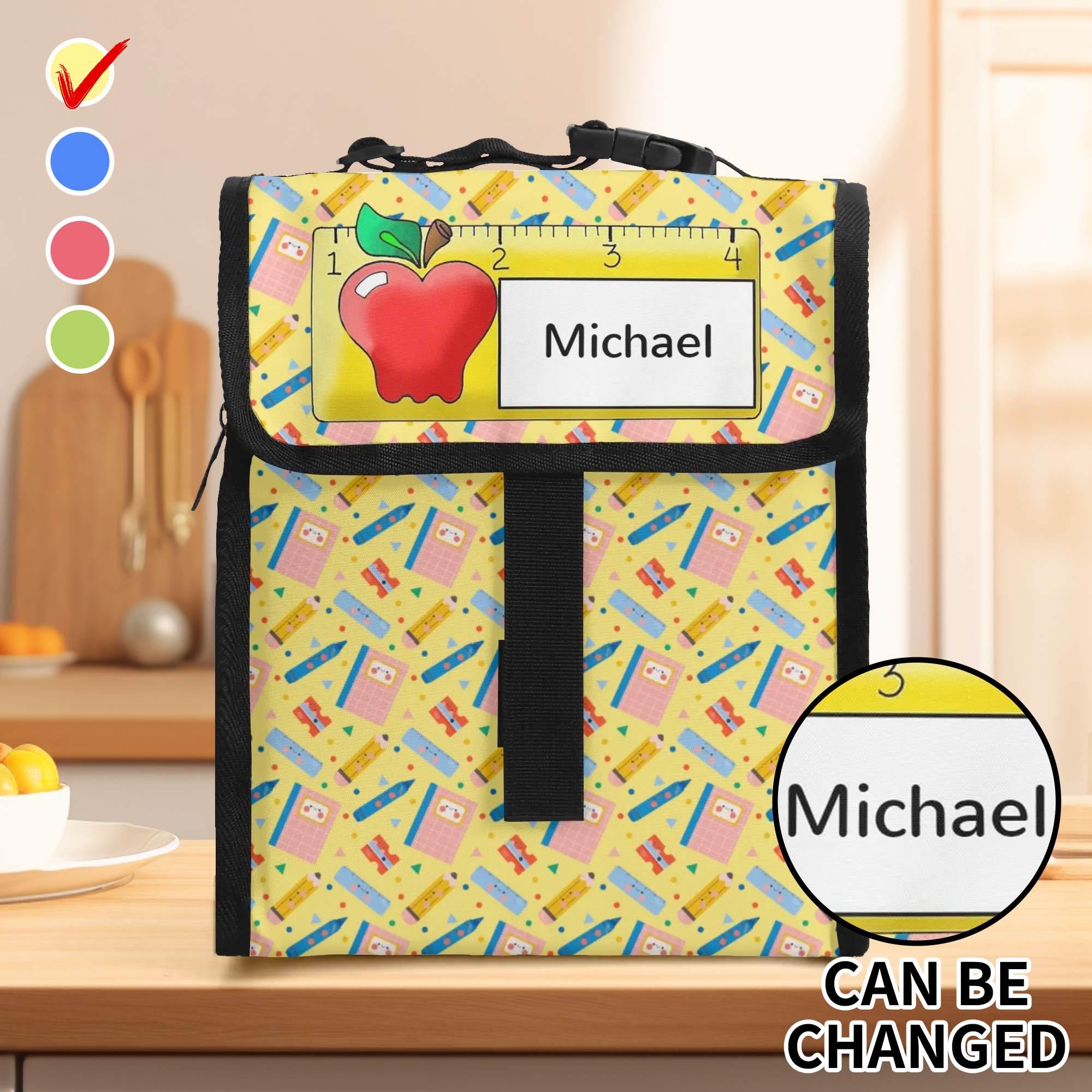 New Style 300D Flip-top Lunch Bag