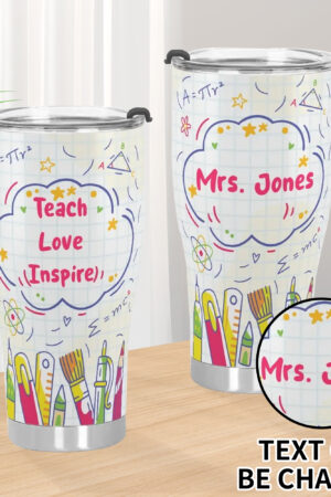 3D Personalized Stainless Steel Tumbler 30oz Printed Cup Gift